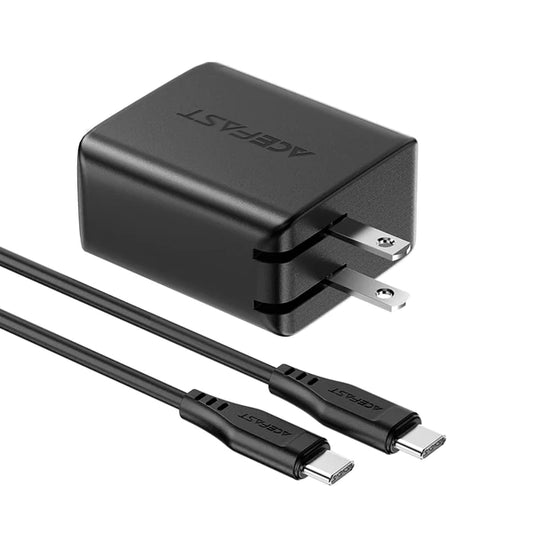 Cargador Pared PD Acefast 65W 3 puertos (USB-C+USB-C+USB-A)