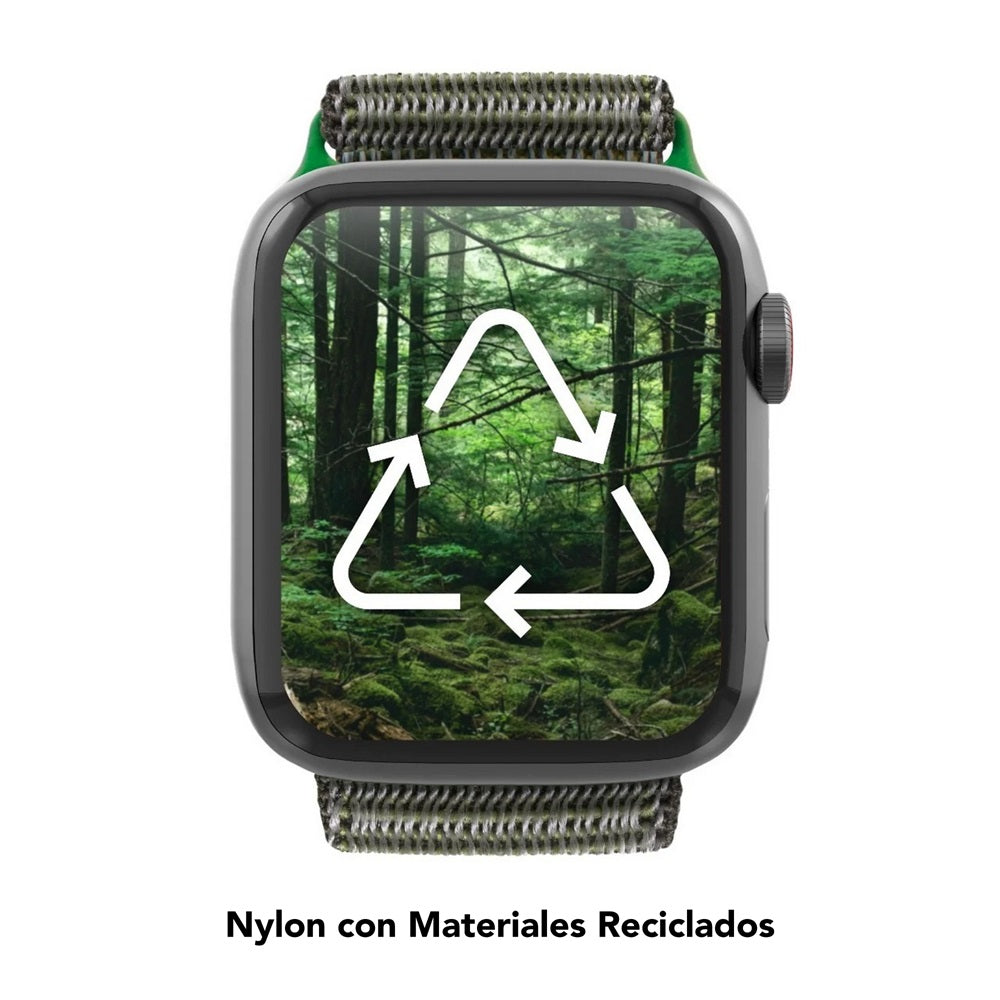 Correa de reloj deportiva Gear4 para Apple Watch de 45/44/42mm - Azul Marino