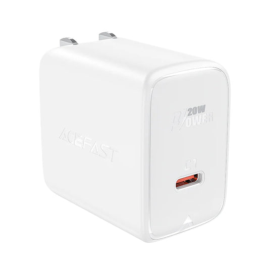 Cargador Pared PD Acefast Color Blanco 20W USB-C