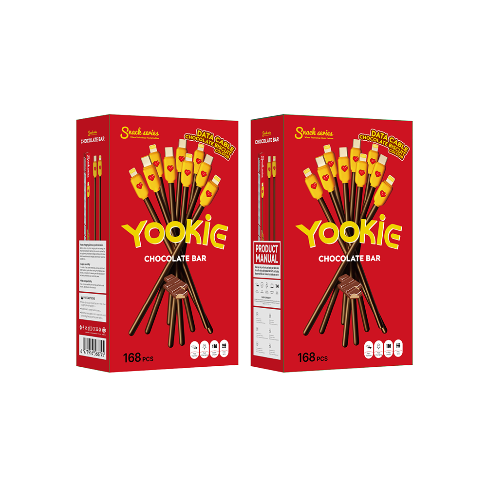 Cable Yookie Chocolate Bar USB-C a USB-C