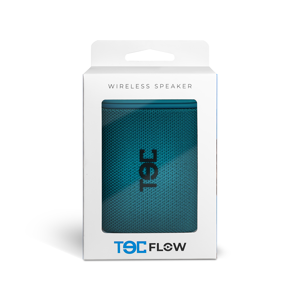 Parlante Bluetooth TECFLOW B10 Turquesa