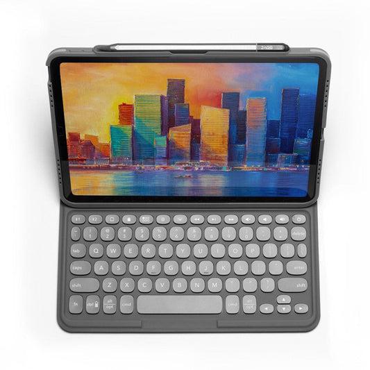 Teclado y Case ZAGG Pro Keys Retroiluminado paraiPad Air 11'' M2&M3, iPad Pro 11'' (1a, 2a, 3a y 4a Generación) y iPad Air 10.9'' (4a y 5a Generación)