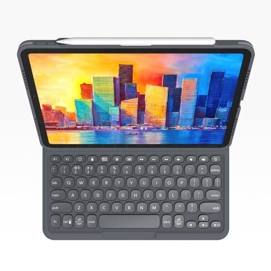 Teclado y Case ZAGG Pro Keys Retroiluminado para iPad Air 10.9'' (4a y 5a Gen) y iPad Air 11'' (M2) - Negro/Gris