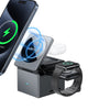 Cargador Inalámbrico Acefast 3 en 1 Cubo Rubik iPhone,Watch y Airpods
