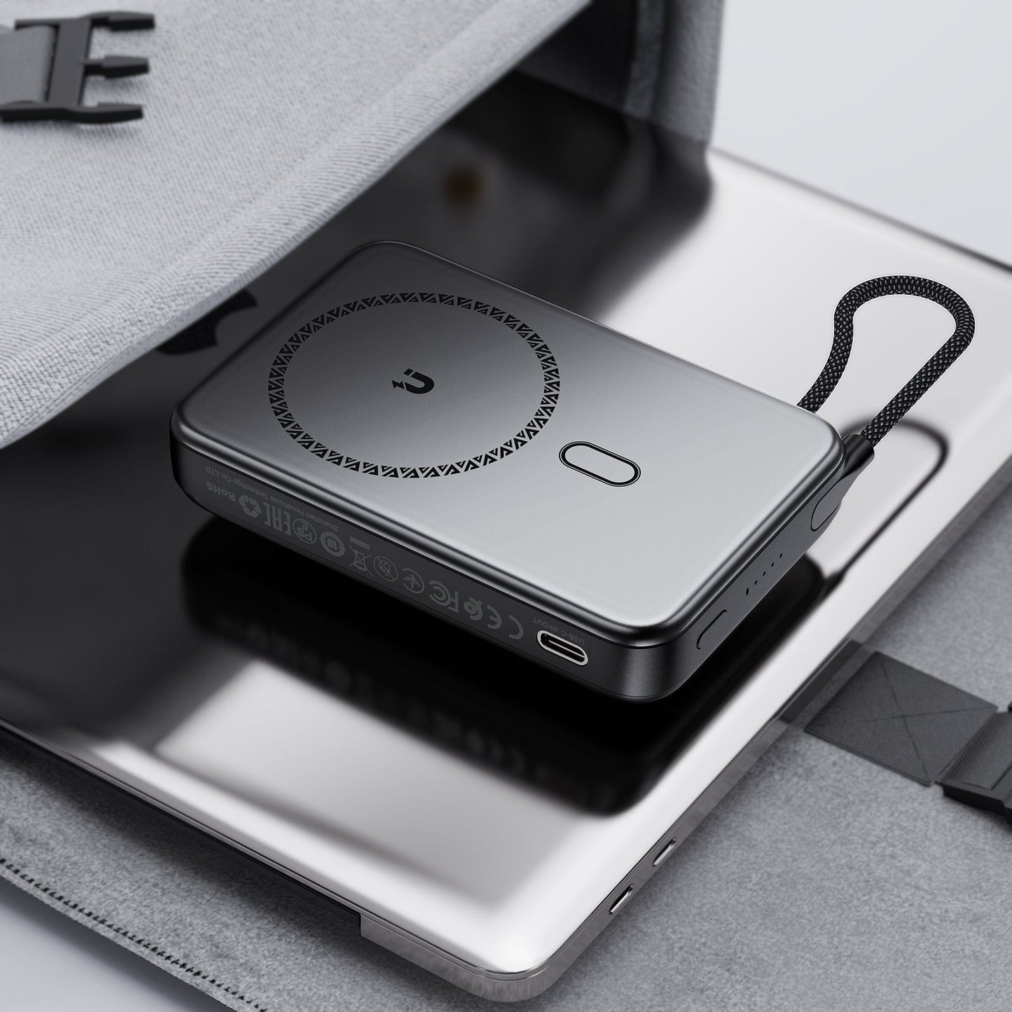 Cargador Portátil Acefast 10000mAh 22,5W Magsafe con Soporte