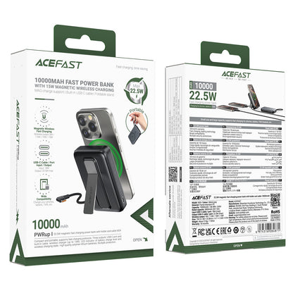 Cargador Portátil Acefast 10000mAh 22,5W Magsafe con Soporte