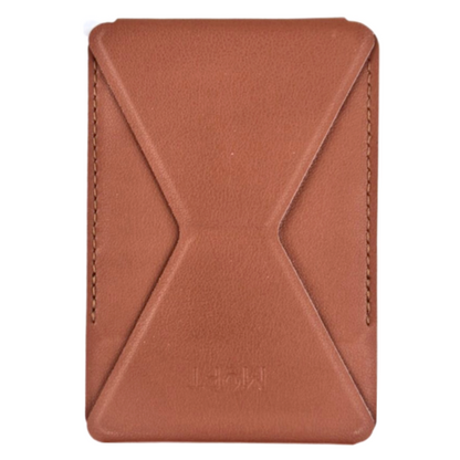 Soporte y billetera Moft para teléfono Marrón