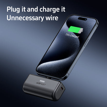 Cargador Portátil Acefast 5000mAh PD 20W Cápsula