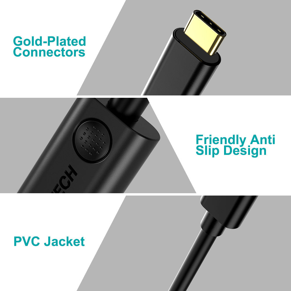 Adaptador USB-C a HDMI 4K 60Hz Choetech Thunderbolt 3 Laptop y Mac