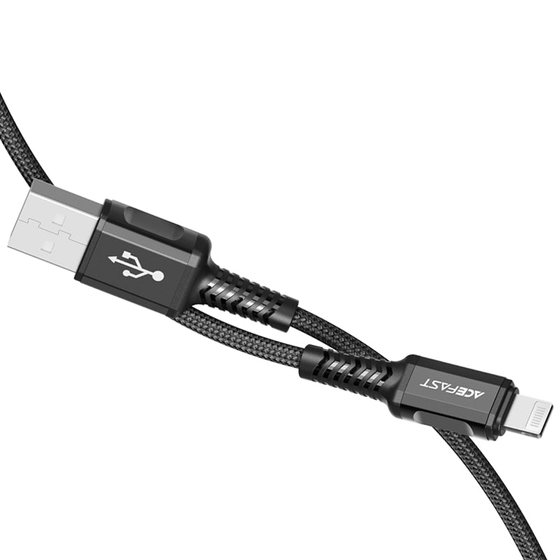 Cable Acefast USB-A a Lightning (1,2Mt)