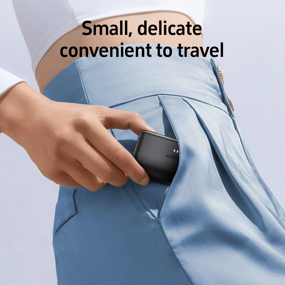 Cargador Portátil Acefast 5000mAh PD 20W Cápsula