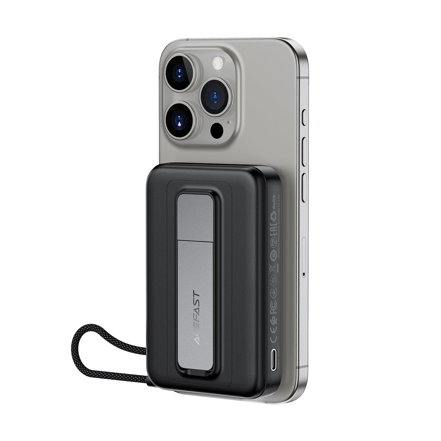 Cargador Portátil Acefast 10000mAh 22,5W Magsafe con Soporte