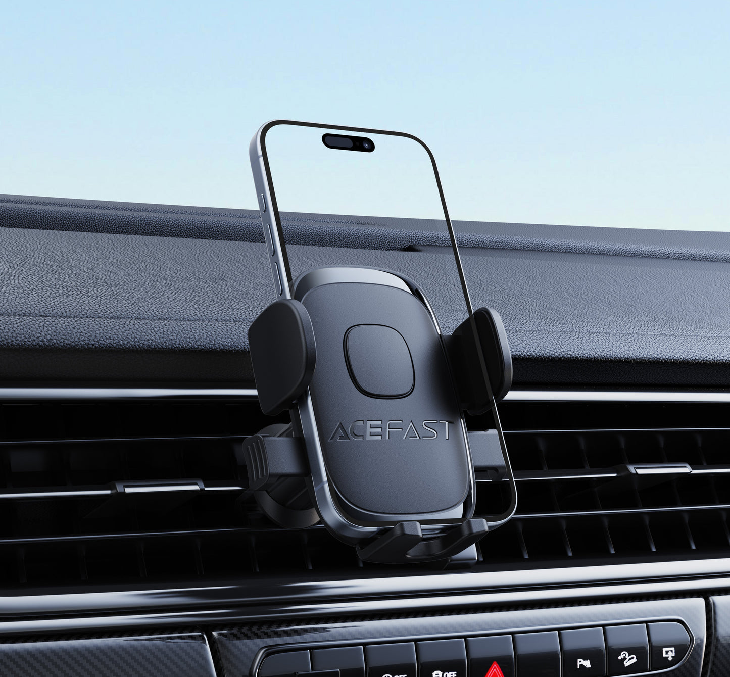 Soporte de Auto Acefast One-Key Lock para Rejilla de Ventilación 360