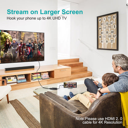 Adaptador USB-C a HDMI 4K 60Hz Choetech Thunderbolt 3 Laptop y Mac