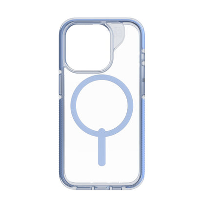 Case ZAGG Santa Cruz Snap para iPhone 15 Pro compatible con MagSafe - Azul