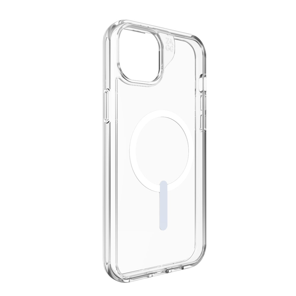 Case ZAGG Crystal Palace Snap para iPhone 15 Plus / 14 Plus compatible con MagSafe - Transparente