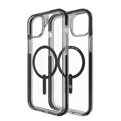 Case ZAGG Santa Cruz Snap para iPhone 15 Plus / 14 Plus compatible con MagSafe - Negro