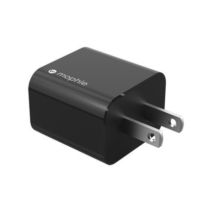 Cargador de Pared mophie con puerto USB-C PD de 20W para celulares y tabletas - Negro