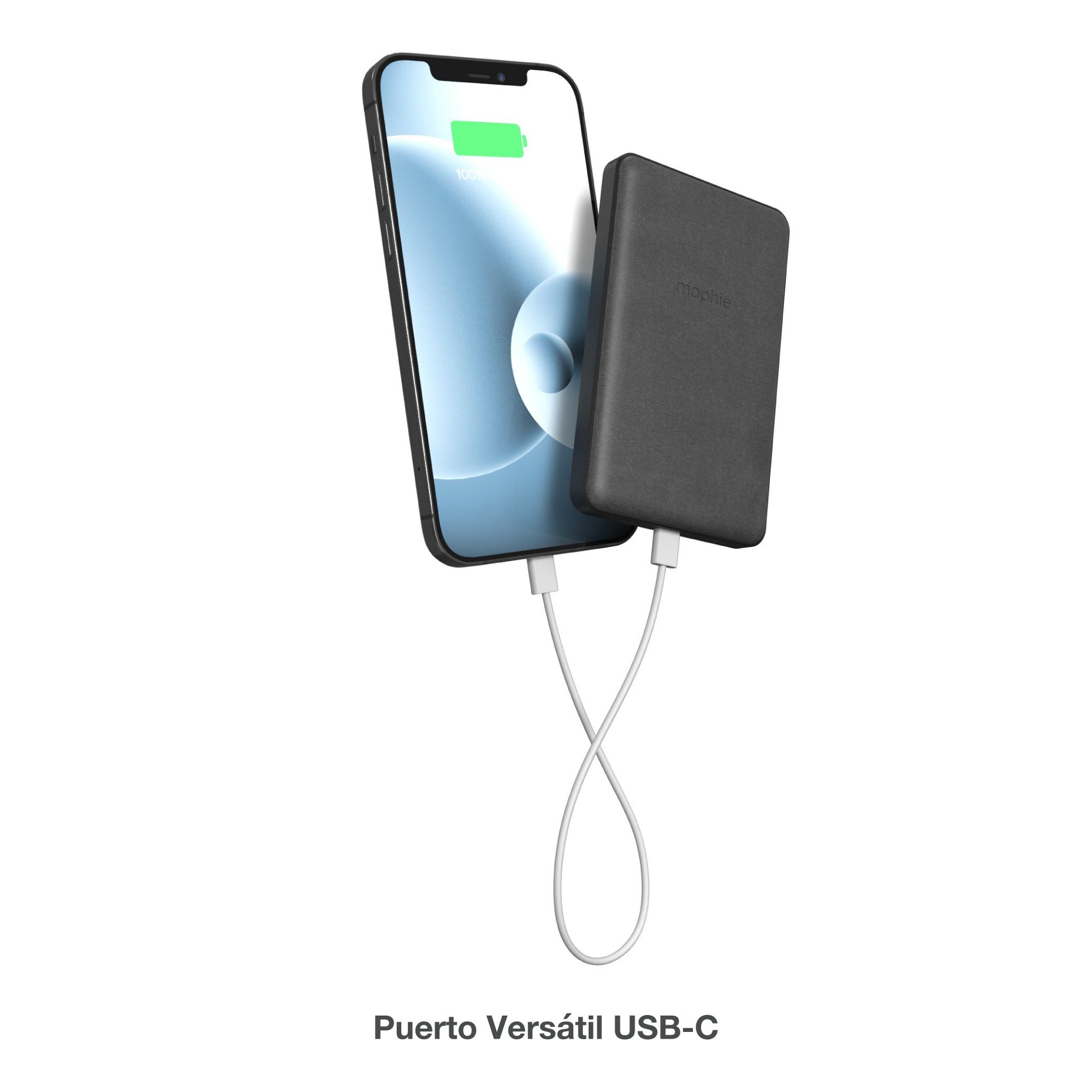 Powerbank inalámbrico mophie snap+ juice pack mini con MagSafe de 5,000mAh