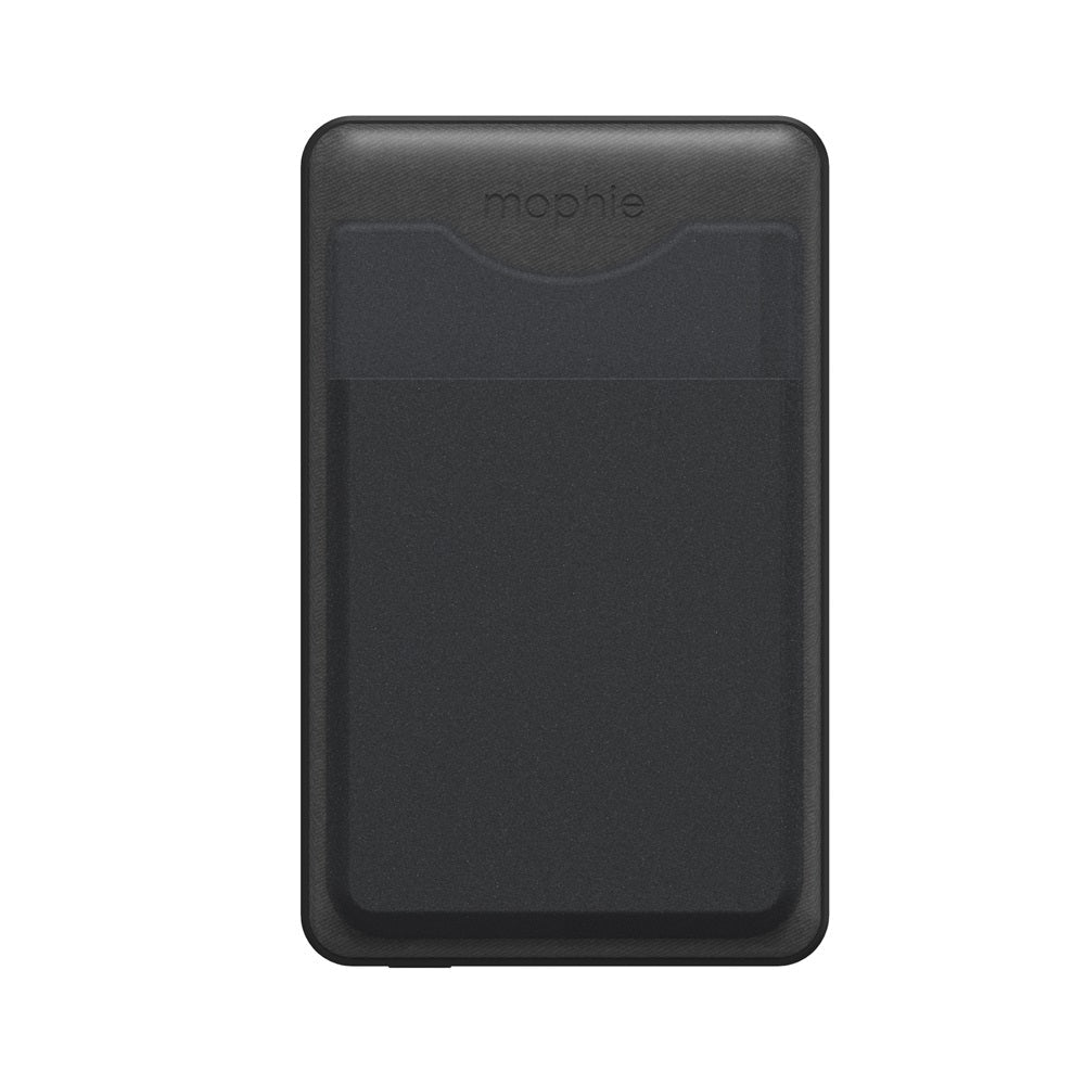 Powerbank inalámbrico con portadocumentos mophie snap+ juice pack mini compatible con MagSafe de 5,000mAh - Negro