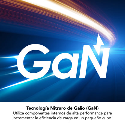 Cargador de Pared mophie USB-C de carga rápida GaN hasta 20W para smartphones y tabletas