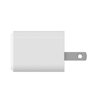 Cargador de Pared mophie USB-C de carga rápida GaN hasta 30W para smartphones, tabletas y notebooks - Blanco