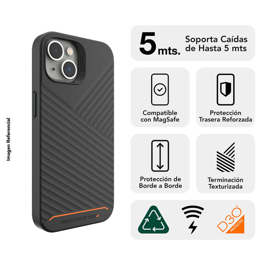 Case Gear4 Denali Snap para iPhone 14 - Negro