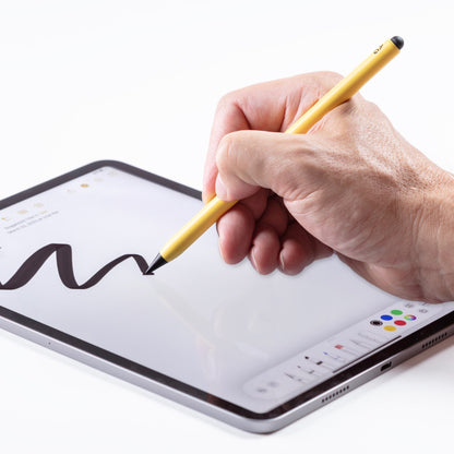 Lápiz Óptico Pro Stylus 2 Zagg para iPad con carga inalámbrica Color Amarillo