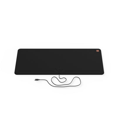 Mousepad Mat con Carga Inalámbrica - Negro