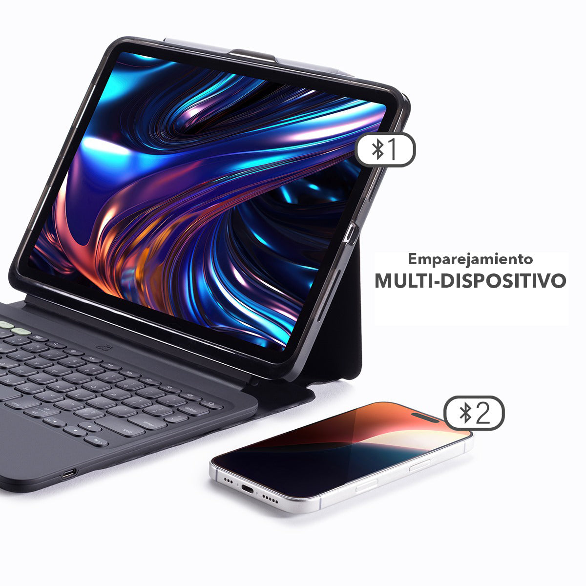 Teclado con Funda ZAGG Pro Keys 2 para iPad Pro 13 (M4) Inalámbrico