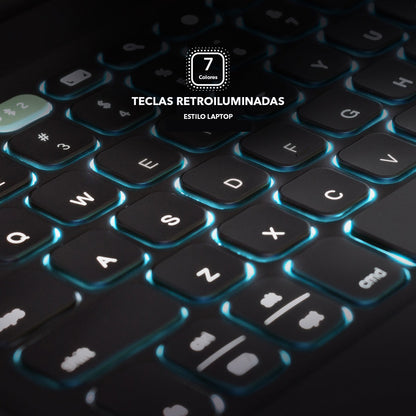 Teclado con Funda ZAGG Pro Keys 2 para iPad Air 13 (M2, M3) Inalámbrico