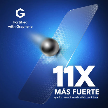 Protector de Pantalla ZAGG Glass XTR4 para iPhone 16 Plus/15 Plus - Transparente