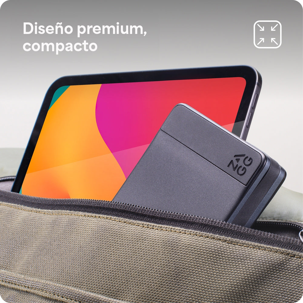 Hub adaptador ZAGG 9 puertos: 2 USB-C, 2 HDMI 4K, Ethernet, USB-A, SD/MicroSD, 1 cable USB-C integrado