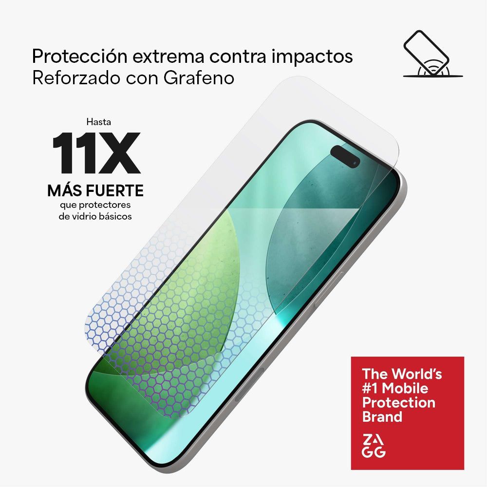 Protector de pantalla ZAGG iPhone Air Glass XTR5
