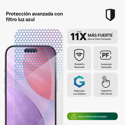 Protector de pantalla ZAGG iPhone 17 Pro Glass XTR5