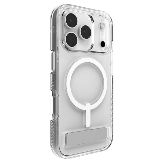 Case ZAGG Crystal Palace Snap iPhone 17 Pro Max con MagSafe y Sporte Trasero - Transparente