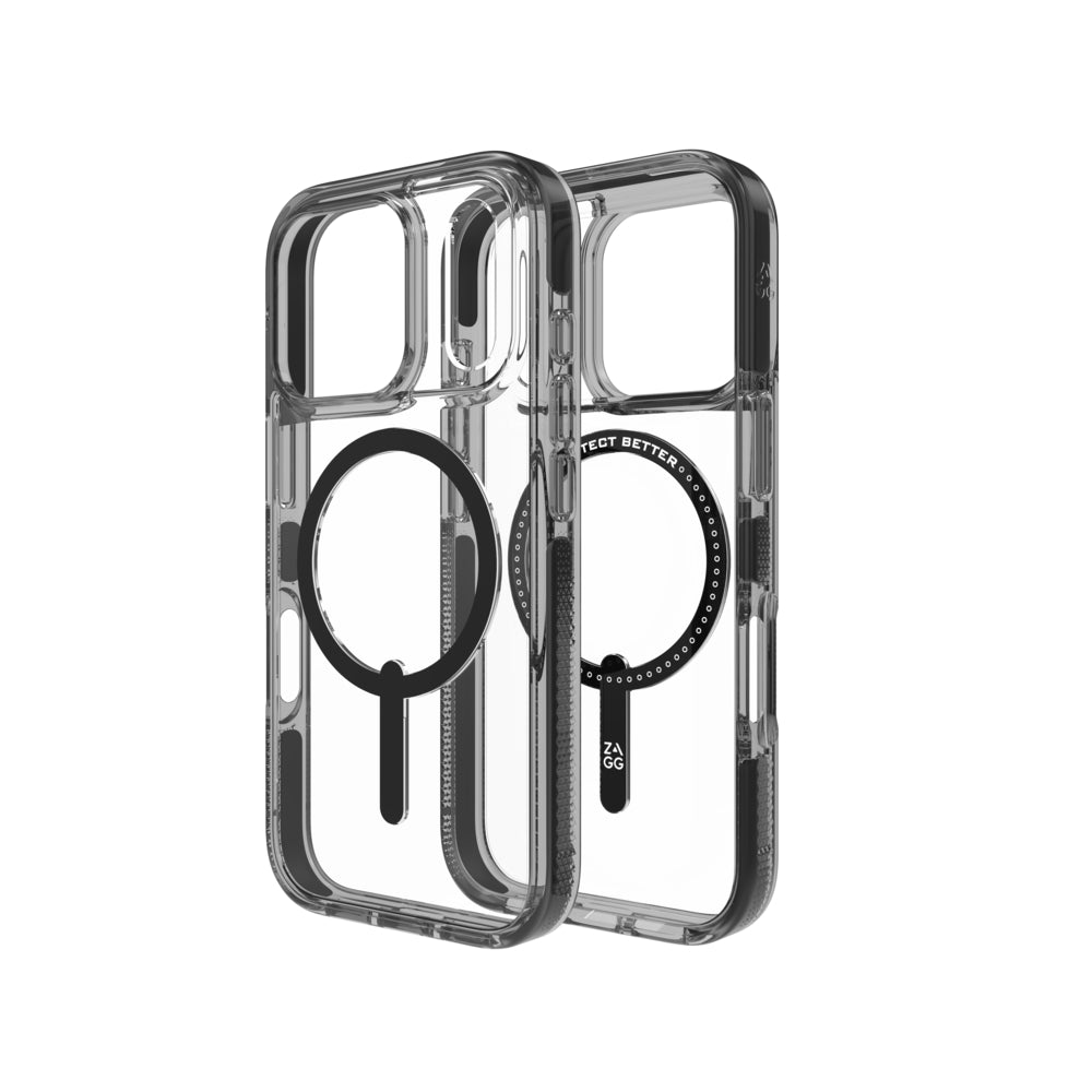 Case ZAGG Santa Cruz Snap iPhone 17 Pro con MagSafe - Negro Azabache