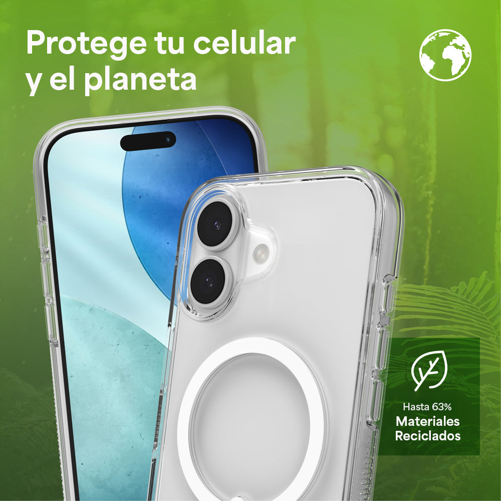 Case ZAGG Crystal Palace Snap iPhone 17 con Botón para Cámara y MagSafe