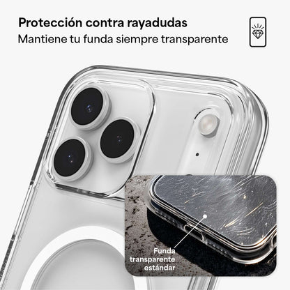 Case ZAGG Crystal Palace Snap iPhone 17 con Botón para Cámara y MagSafe