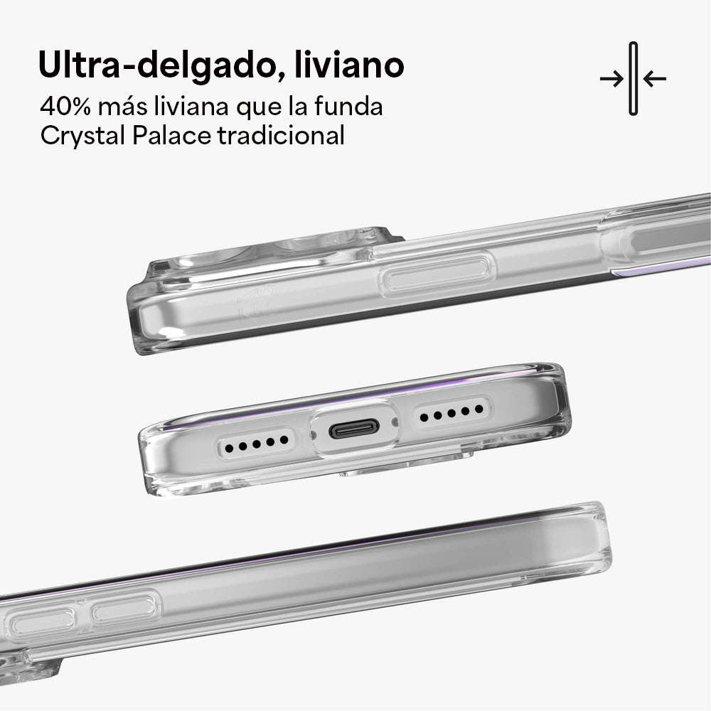 Case ZAGG Crystal Palace Snap iPhone Air con Botón para Cámara y MagSafe