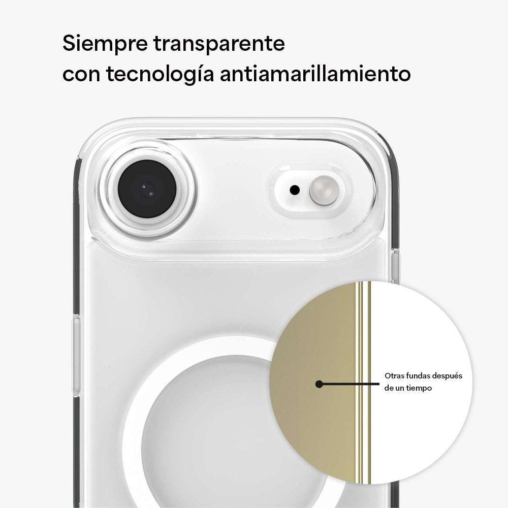 Case ZAGG Crystal Palace Snap iPhone Air con Botón para Cámara y MagSafe