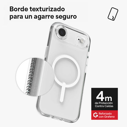 Case ZAGG Crystal Palace Snap iPhone Air con Botón para Cámara y MagSafe