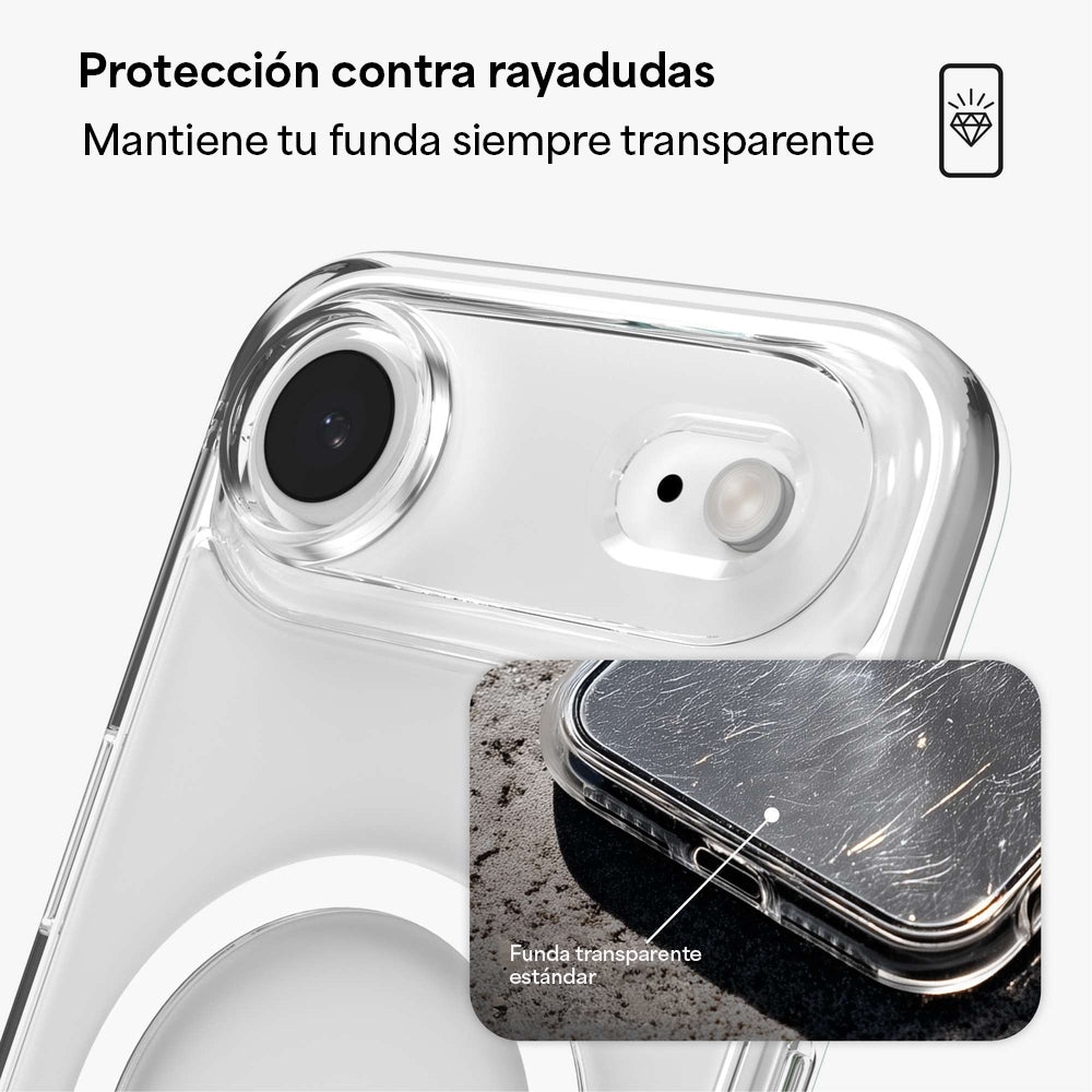 Case ZAGG Crystal Palace Snap iPhone Air con Botón para Cámara y MagSafe