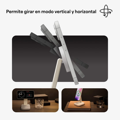 Base de carga inalámbrica mophie para dispositivos MagSafe con certificación Qi2