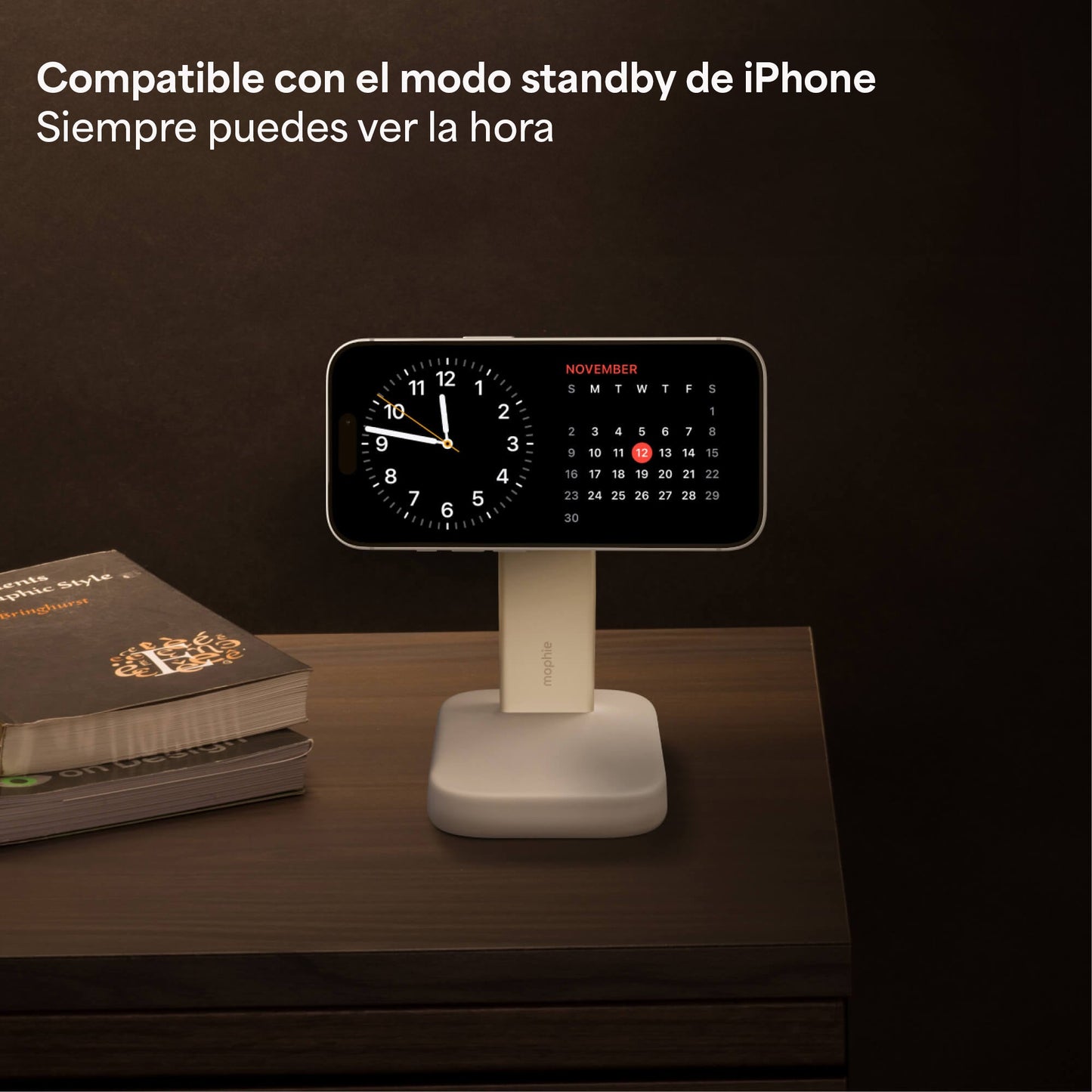 Base de carga inalámbrica mophie para dispositivos MagSafe con certificación Qi2