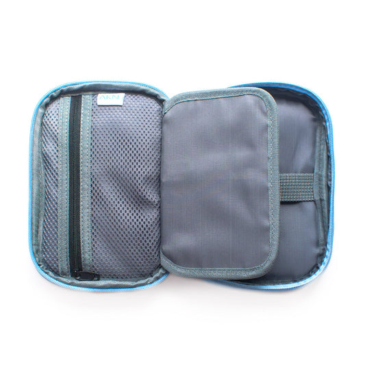 Estuche Organizador de Accesorios AKN Color Turquesa