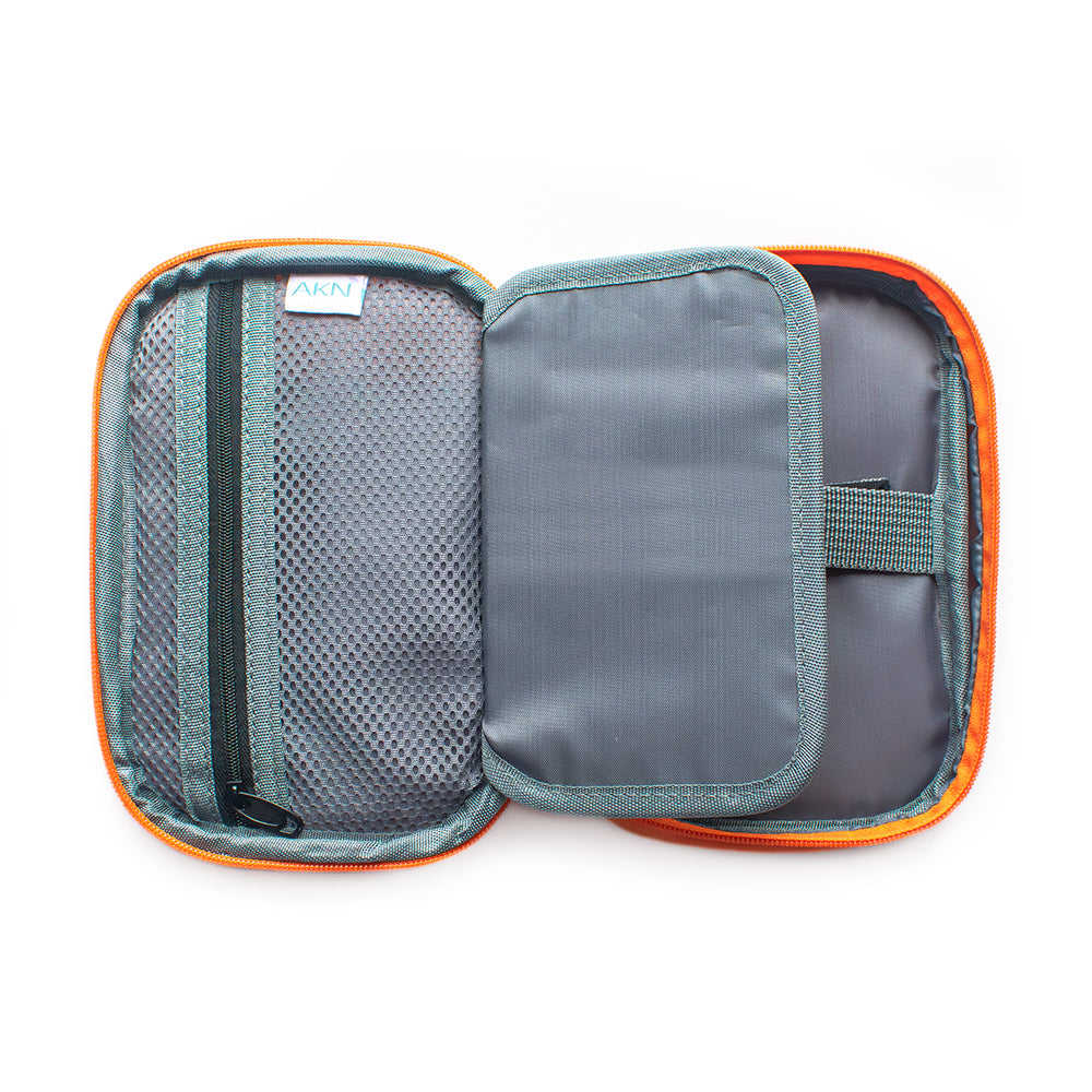 Estuche Organizador de Accesorios AKN Color Naranja