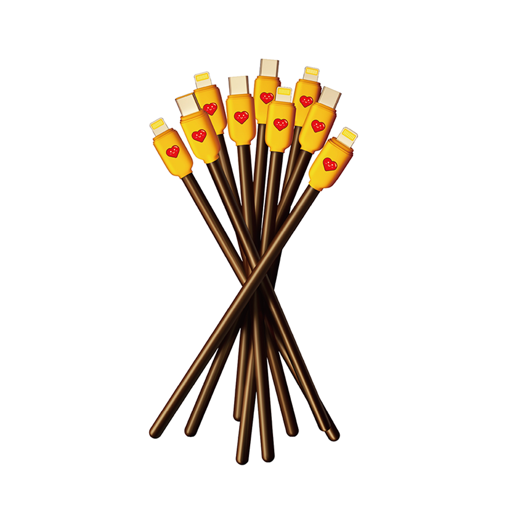 Cable Yookie Chocolate Bar USB-C a Lightning