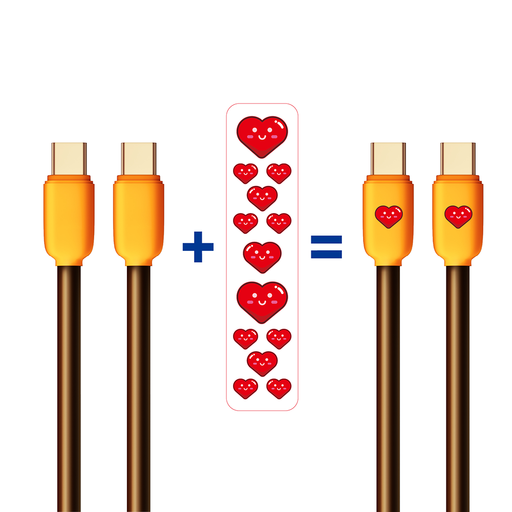 Cable Yookie Chocolate Bar USB-C a USB-C