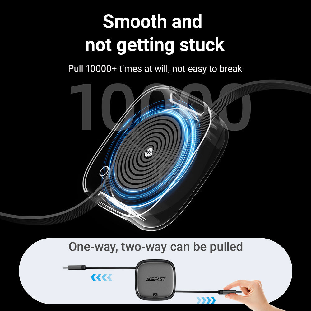 Kit de Viaje Acefast Multifuncional con Cable Retráctil